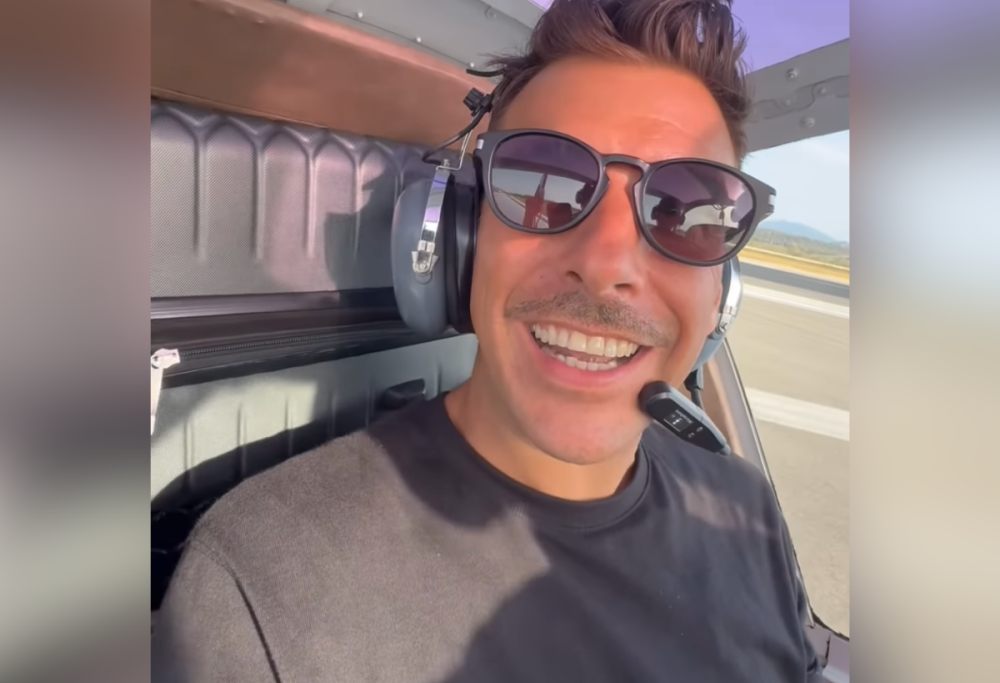 Gabbani e l’odissea per arrivare al concerto: ci arriva in monoelica