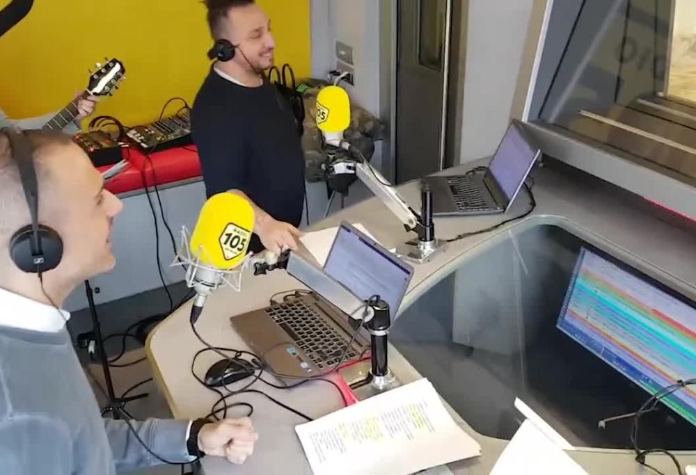 105 Take Away: la cover di “Io canto” di Daniele, Alan e Diletta