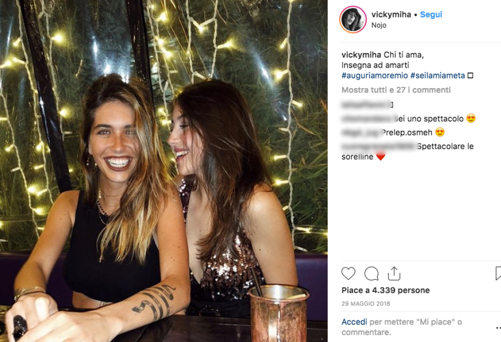 Le figlie di Mihajlovic nuove concorrenti de L’Isola dei Famosi (forse)