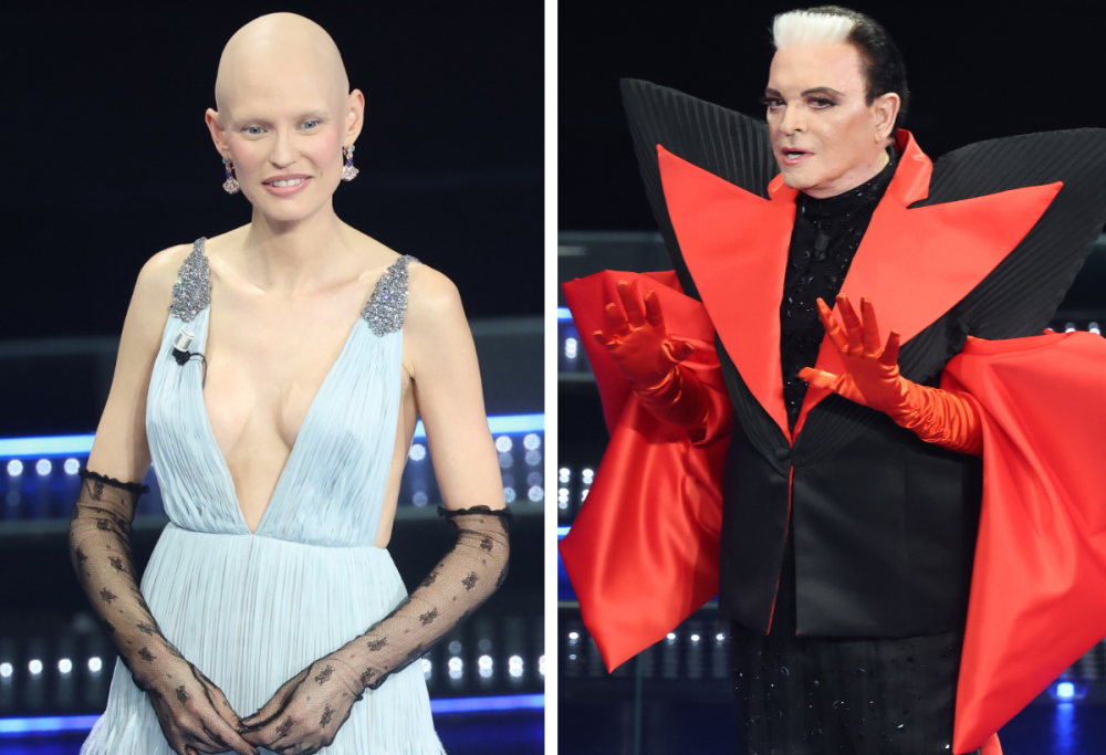 Sanremo 2025: sfida glamour tra Bianca Balti e Cristiano Malgioglio