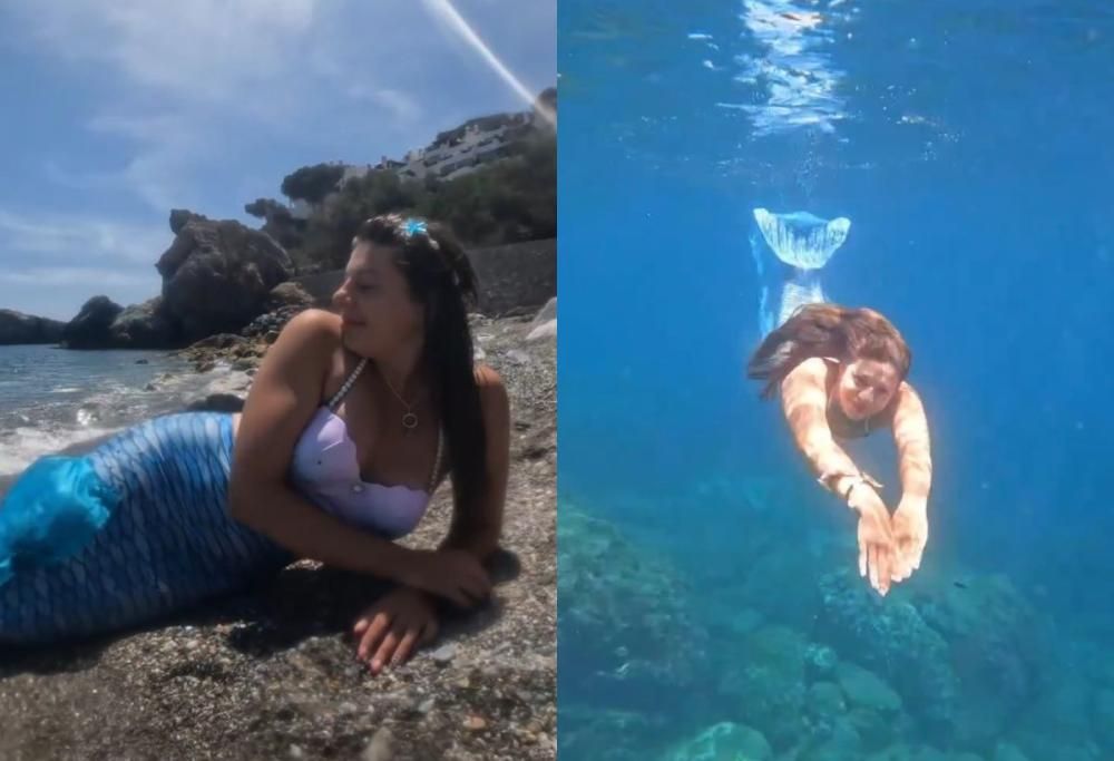 “Sono una sirena nella vita reale: passo ore con la mia coda da 5 kg”