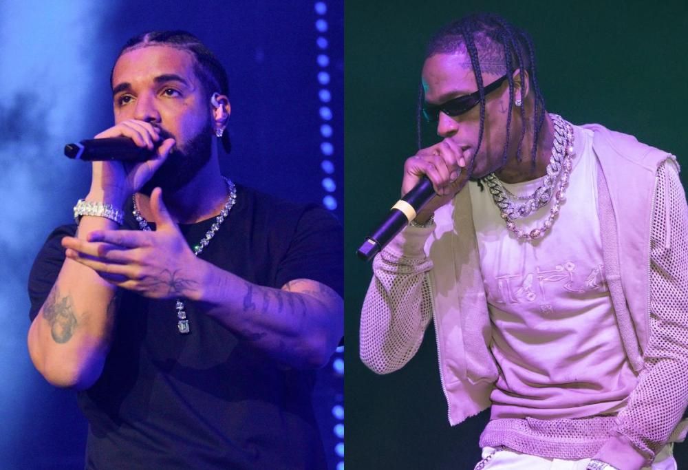 Travis Scott sale sul palco con Drake al posto di 21 Savage: il video