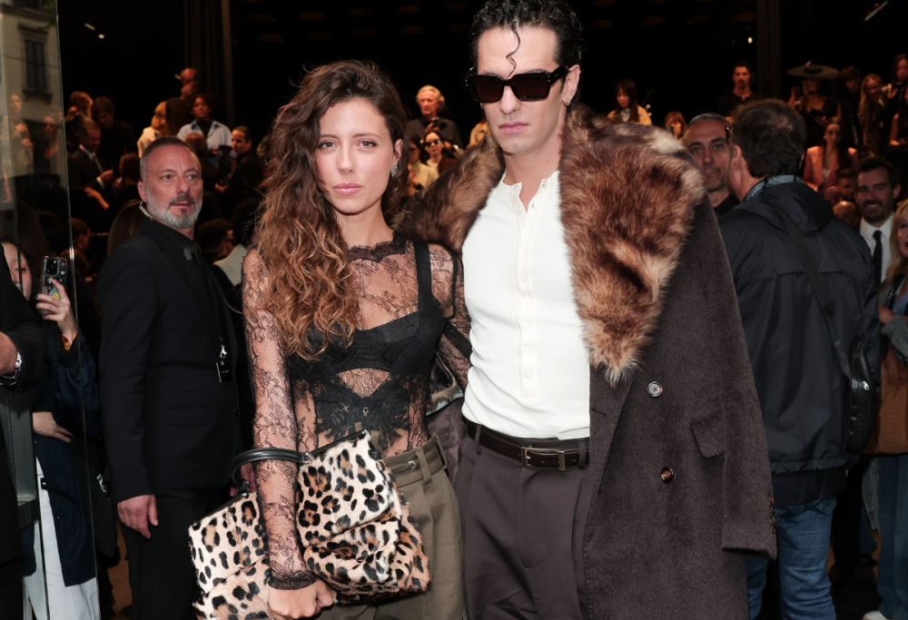 Achille Lauro e Celeste Dalla Porta inseparabili alla Fashion Week