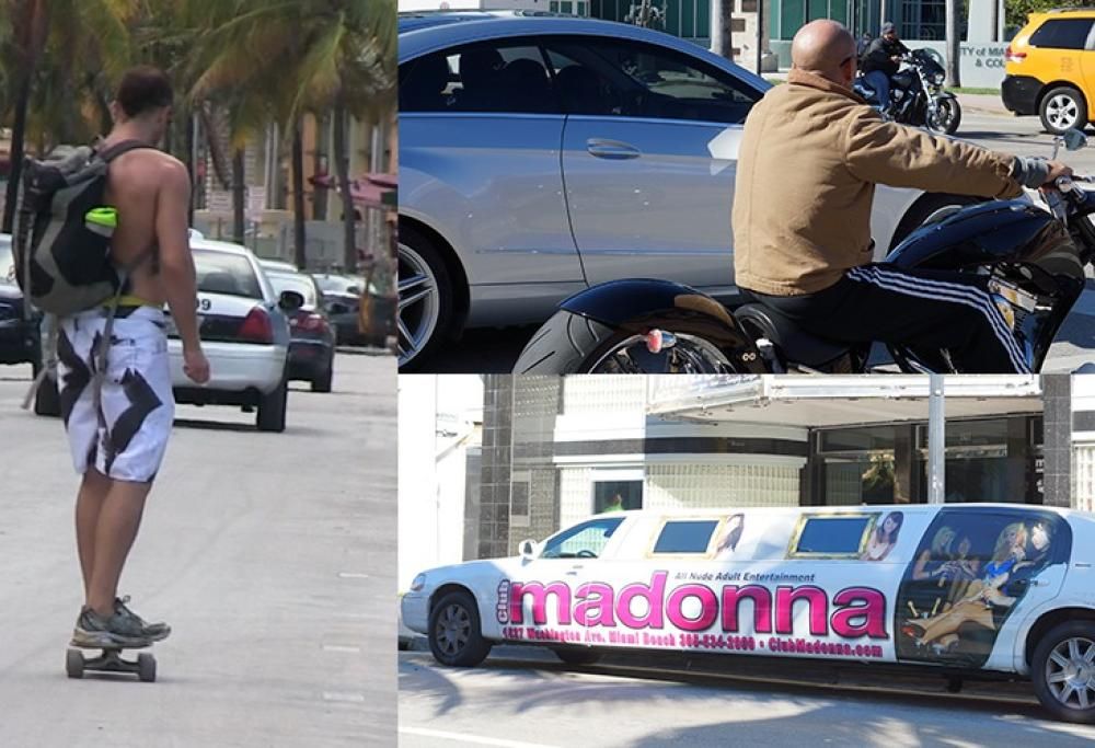 Con 105 Miami sulla Washington Avanue, il boulevard più amato dalla party-people