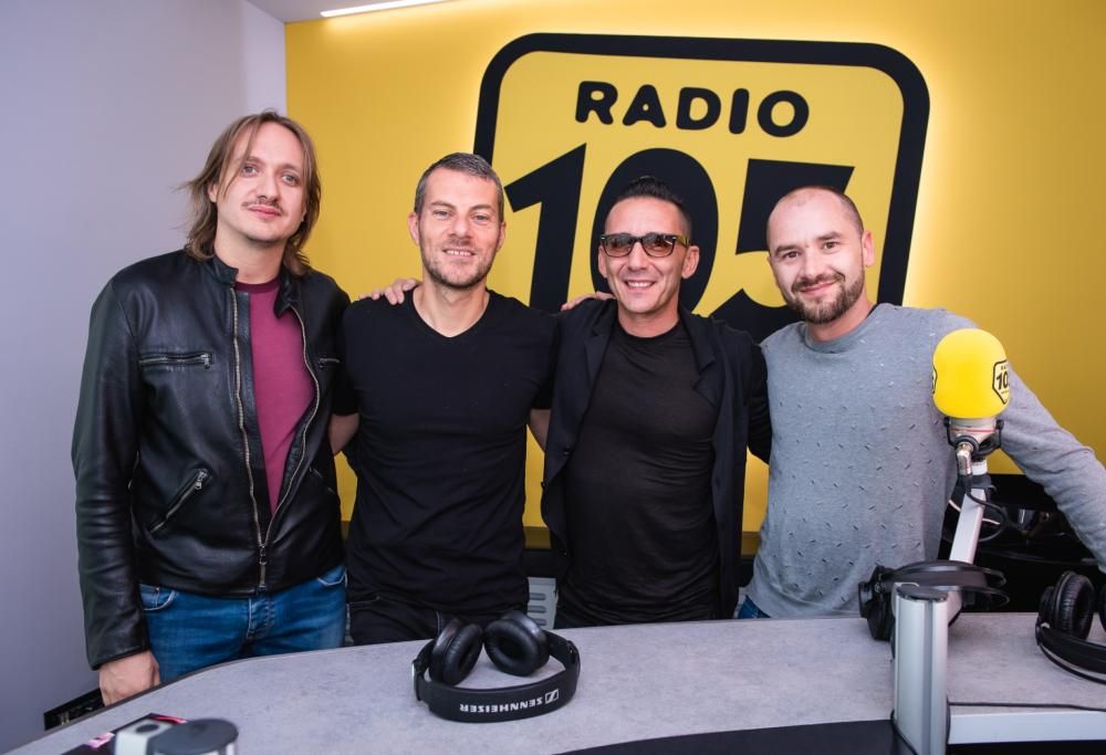 Modà a 105 Mi Casa: le foto dell’intervista