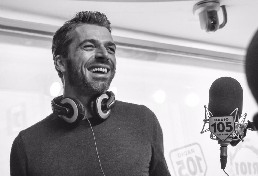 Luca Argentero a 105 Mi Casa, le foto