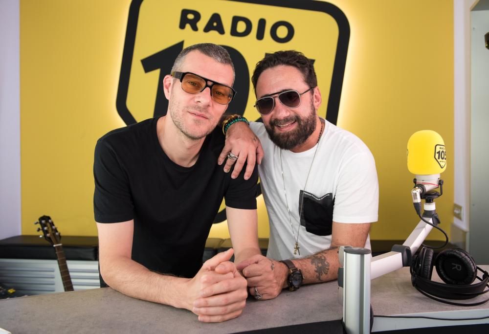 Tiromancino a 105 Mi Casa: le foto dell’intervista