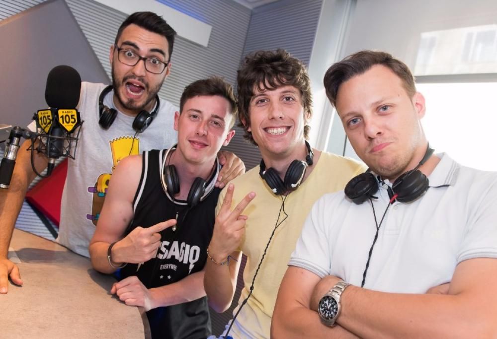 Shade presenta il suo nuovo brano a 105 Autogol: ecco le foto dell’intervista!