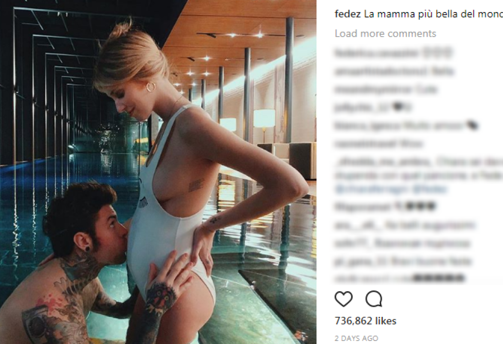 Le vacanze di Fedez e Chiara Ferragni sulla neve