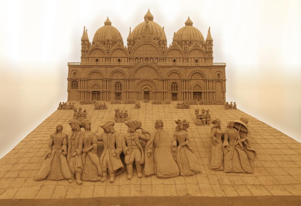 I castelli di sabbia che sono opere d’arte