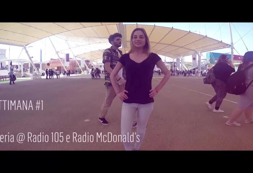 La prima settimana a EXPO di Valeria