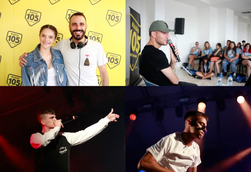 Radio 105 al Giffoni Film Festival: le foto della settima giornata con Francesca Michielin, Vegas Jones e Quentin40