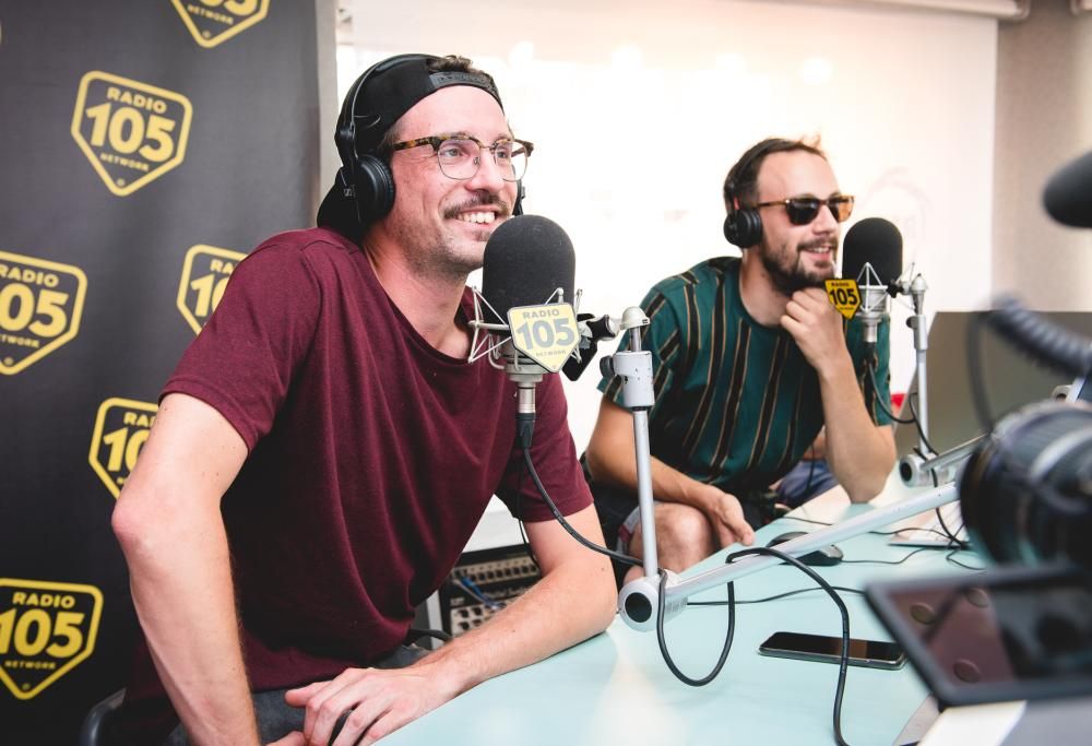 Willy Peyote e Frank Sativa a 105 Non Stop con Moko: le foto dell’intervista