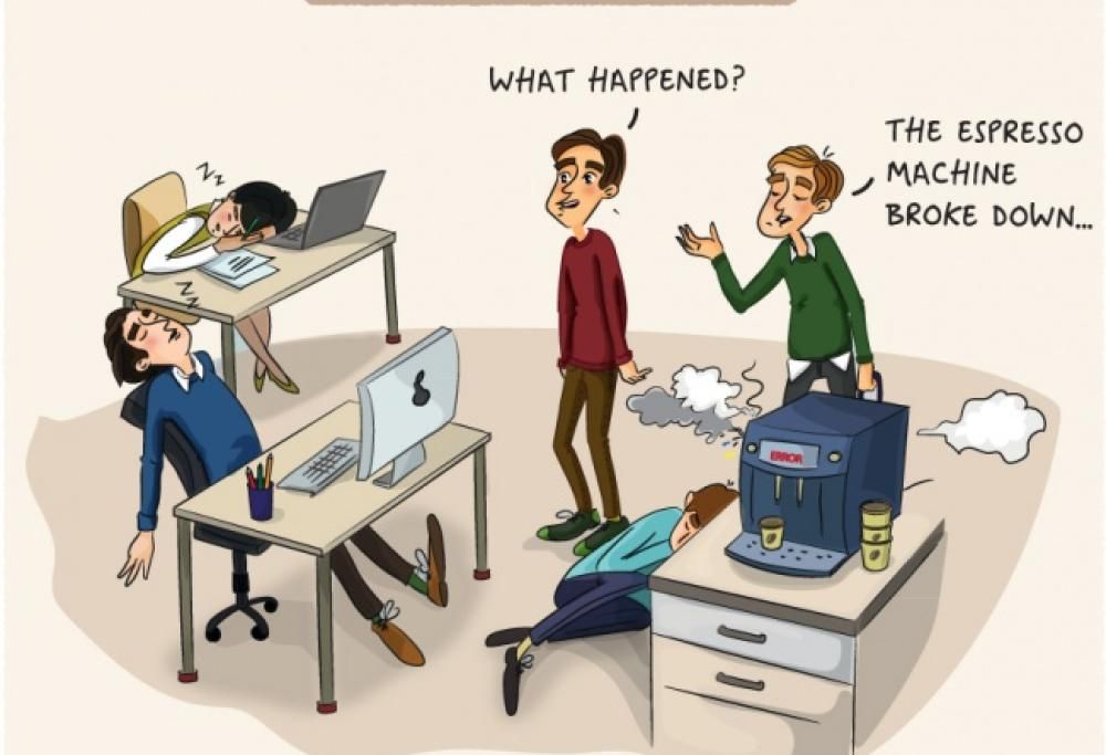 Le vignette che mostrano la verità sulla vita da ufficio