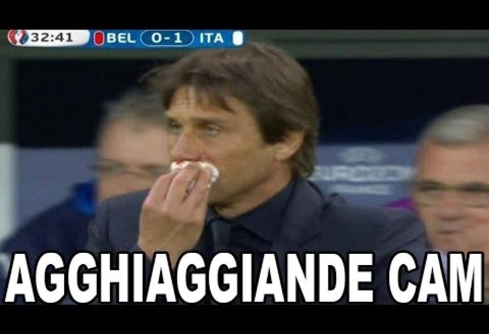 Ecco l'”Agghiaggiande Cam” di Belgio-Italia degli Autogol!