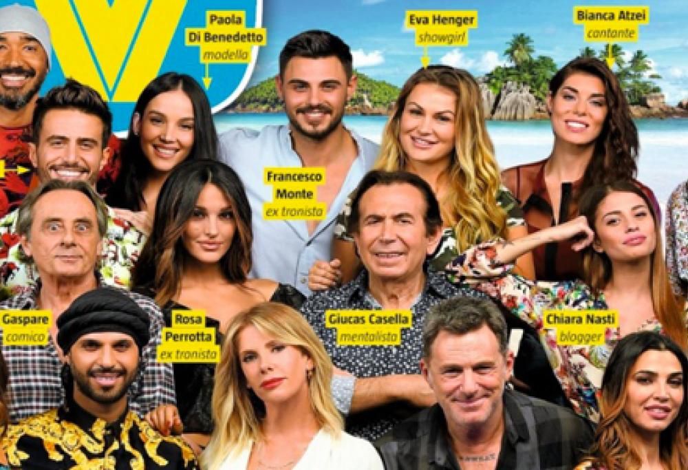 Isola dei Famosi 2018: i nomi di tutti i concorrenti