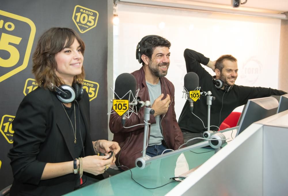 Kasia Smutniak, Pierfrancesco Favino e Simone Godano a 105 Mi Casa, le foto