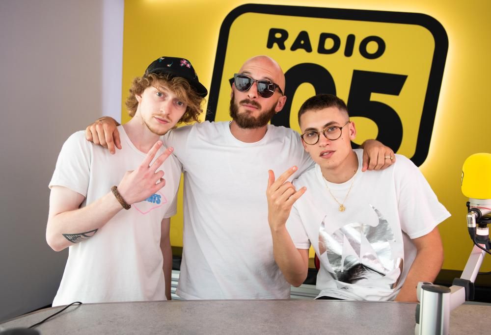 Tredici Pietro a 105 Trap: le foto dell’intervista