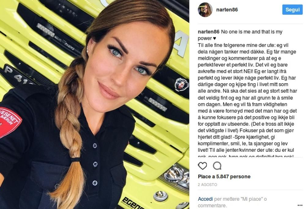 Sexy e bellissima: ecco il pompiere più attraente di Instagram!
