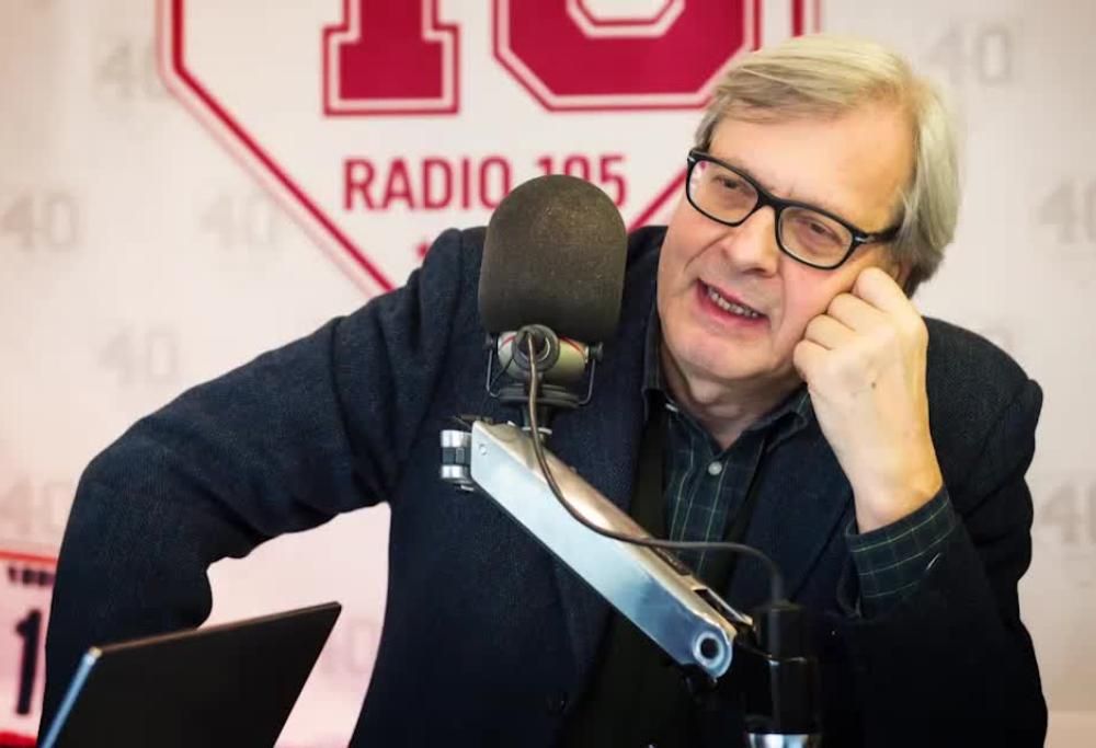 Vittorio Sgarbi su Radio 105: “Il Volo? Abbiamo il documento che non sono stati invitati da Trump”