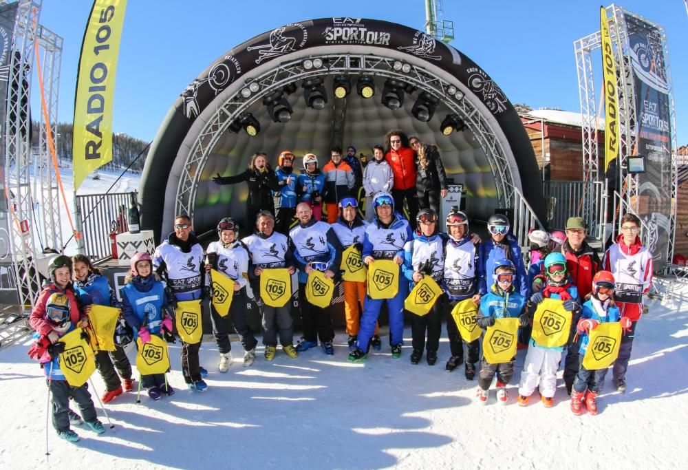 EA Sportour Winter Edition, le foto della tappa di Sestriere