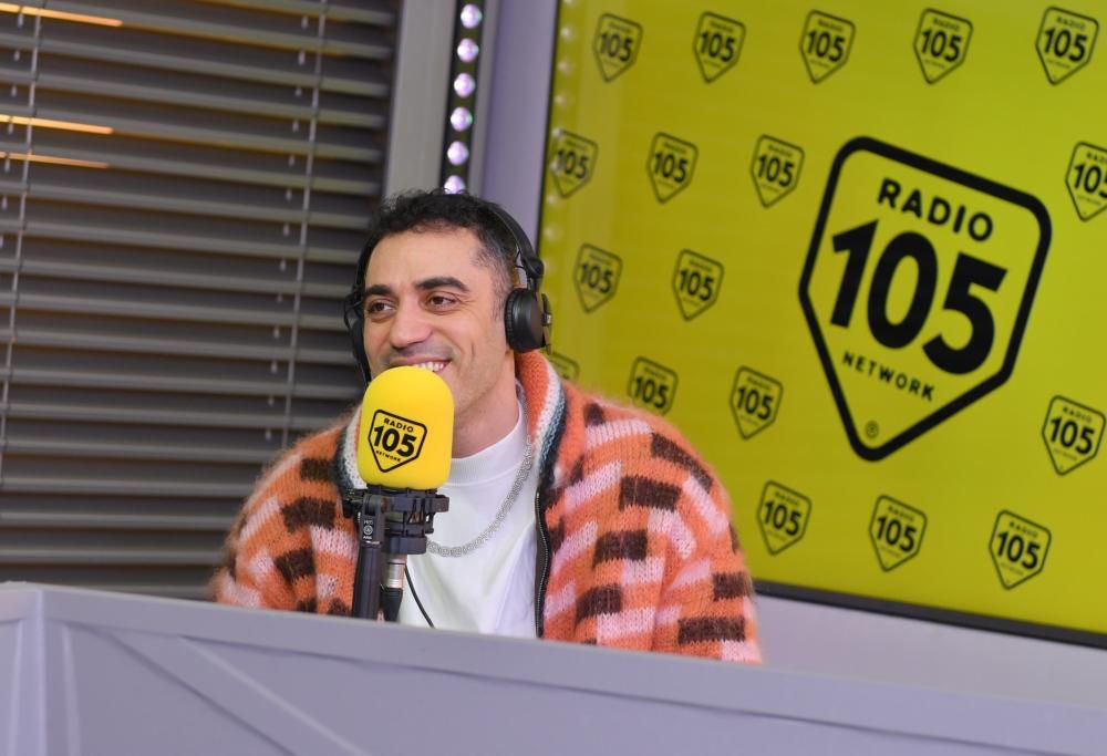 Il king del rap è venuto a trovarci a Radio 105