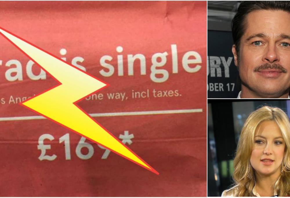 Brad Pitt, la nuova fiamma è Kate Hudson?