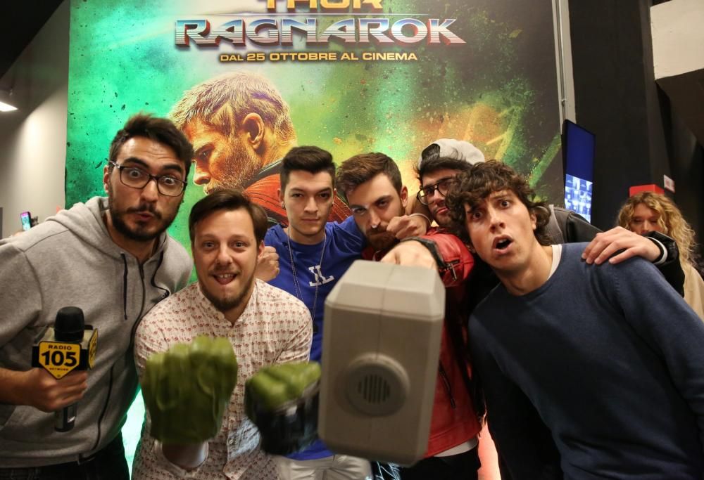 Gli Autogol all’anteprima di Thor Ragnarok dal 25 ottobre al cinema!