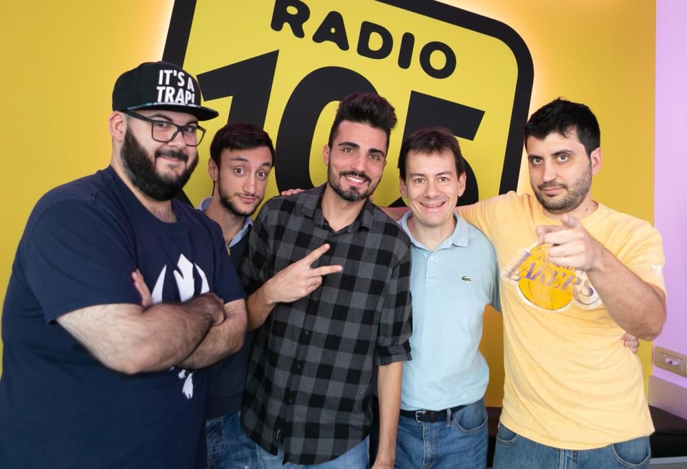 Stefano Silvestri e Francesco “Sarengo” Papa a 105 Wag: le foto