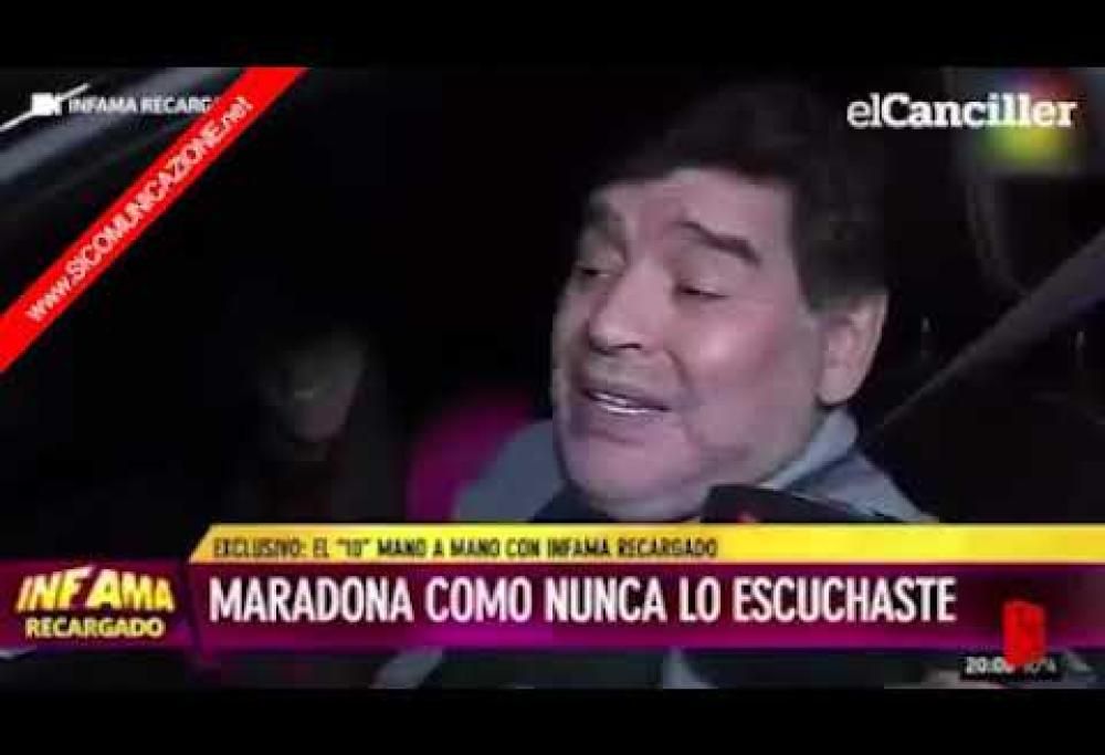 Maradona ubriaco alla guida dell’auto: il video diventa virale