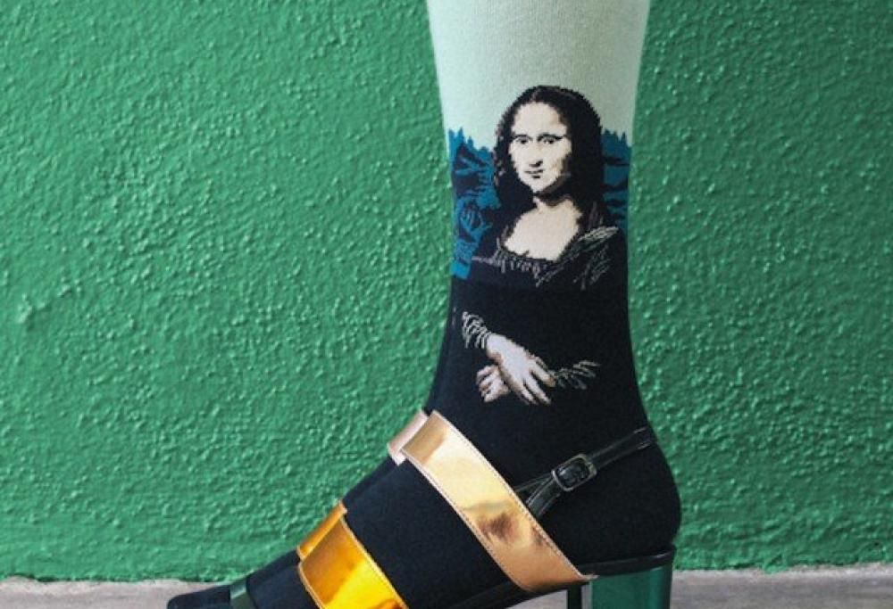 Quando i calzini diventano opere d’arte…