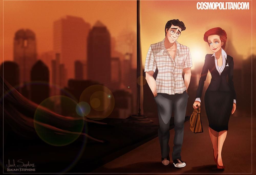 Se le principesse Disney fossero le protagoniste di Sex and the city…