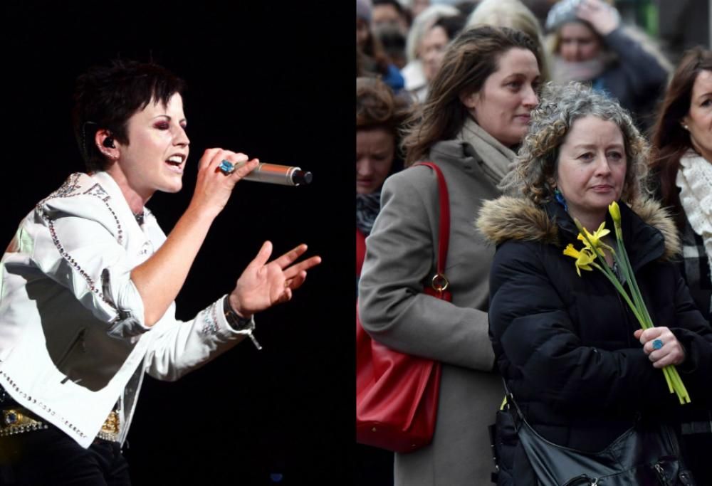 Dolores O’Riordan: il commovente omaggio dei fan e dei suoi musicisti alla camera ardente. Guarda le foto