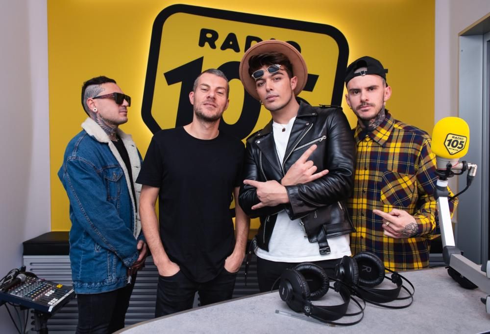 I The Kolors a 105 Mi Casa: le foto dell’intervista!