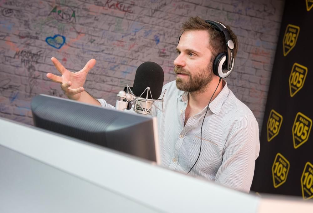 Paolo Giordano con “Divorare Il Cielo” a 105 Mi Casa: le foto dell’intervista