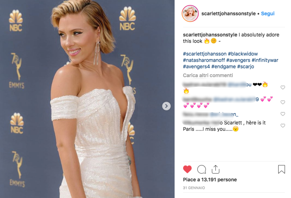 Scarlett Johansson vince la classifica del corpo perfetto: le altre posizioni