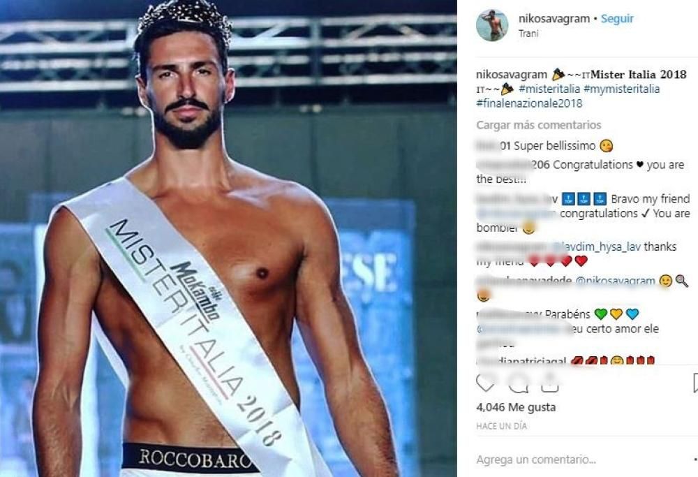 Ecco chi è Mister Italia 2018