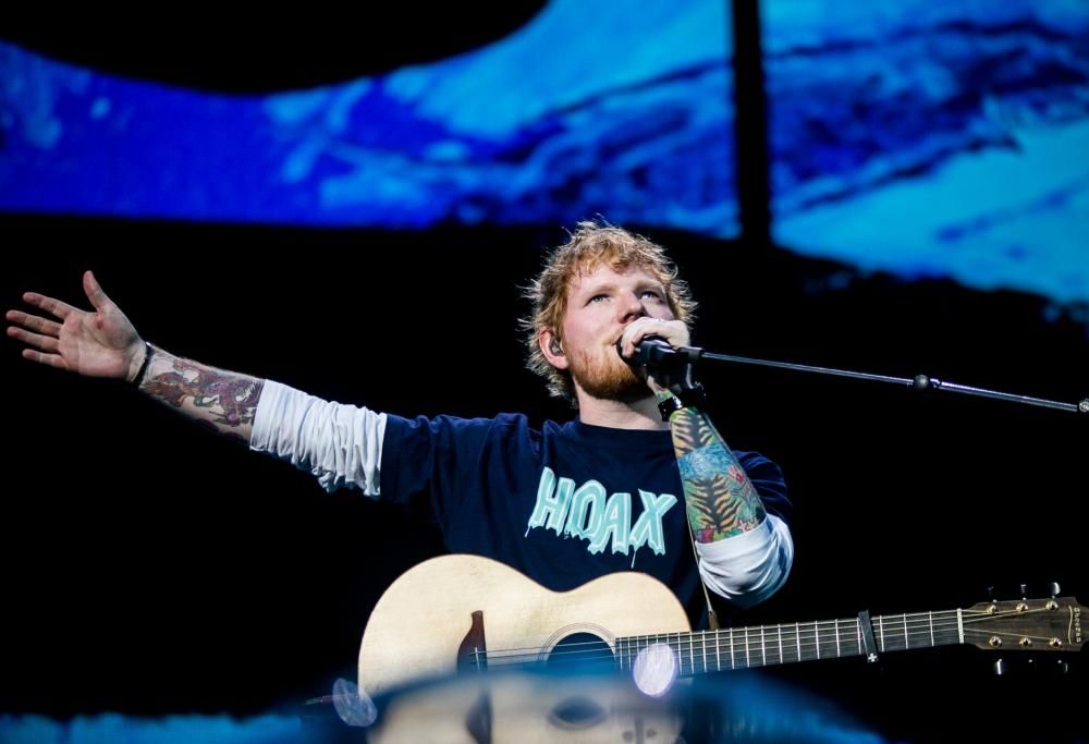 Ed Sheeran a San Siro: guarda le foto più belle