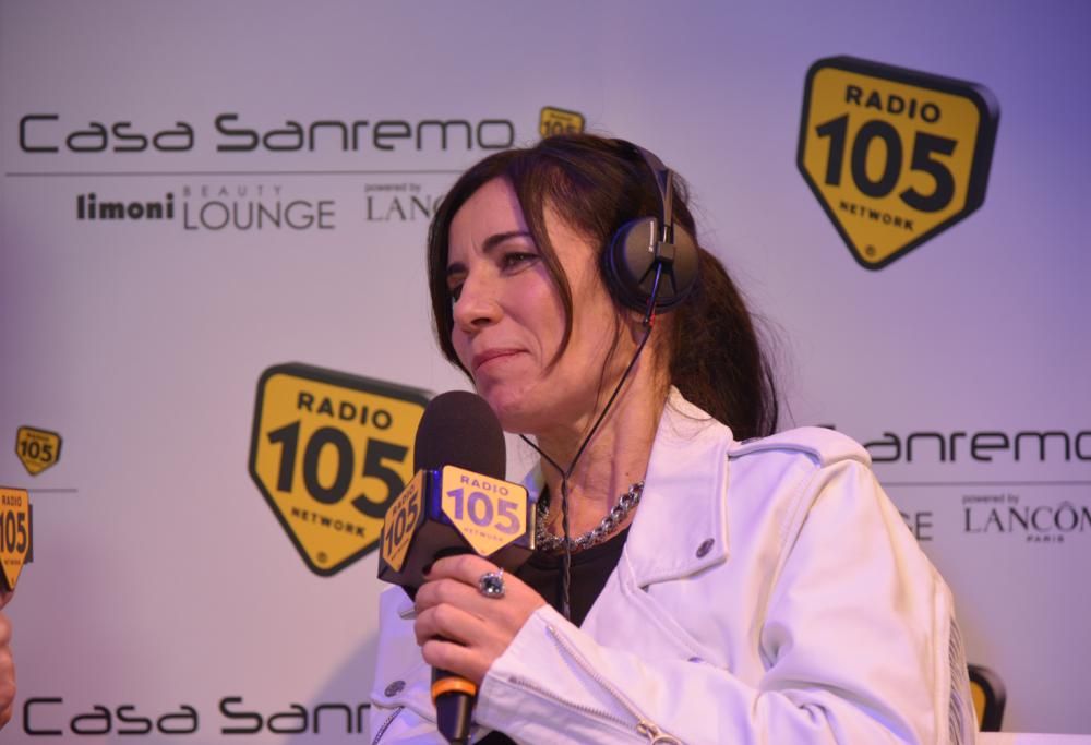 Paola Turci a 105 Mi Casa