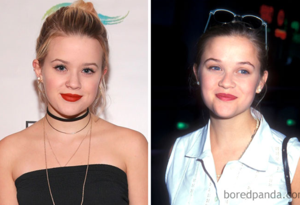 10 figli d’arte identici al loro genitore famoso (alla stessa età)