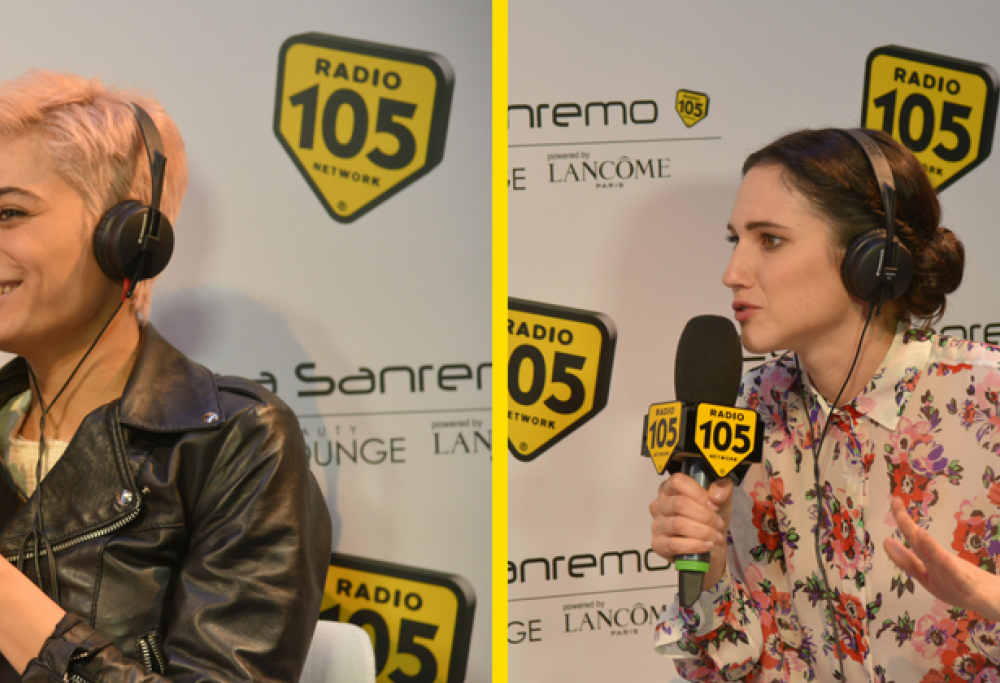 Elodie e Lodovica Comello a 105 Mi Casa, le foto