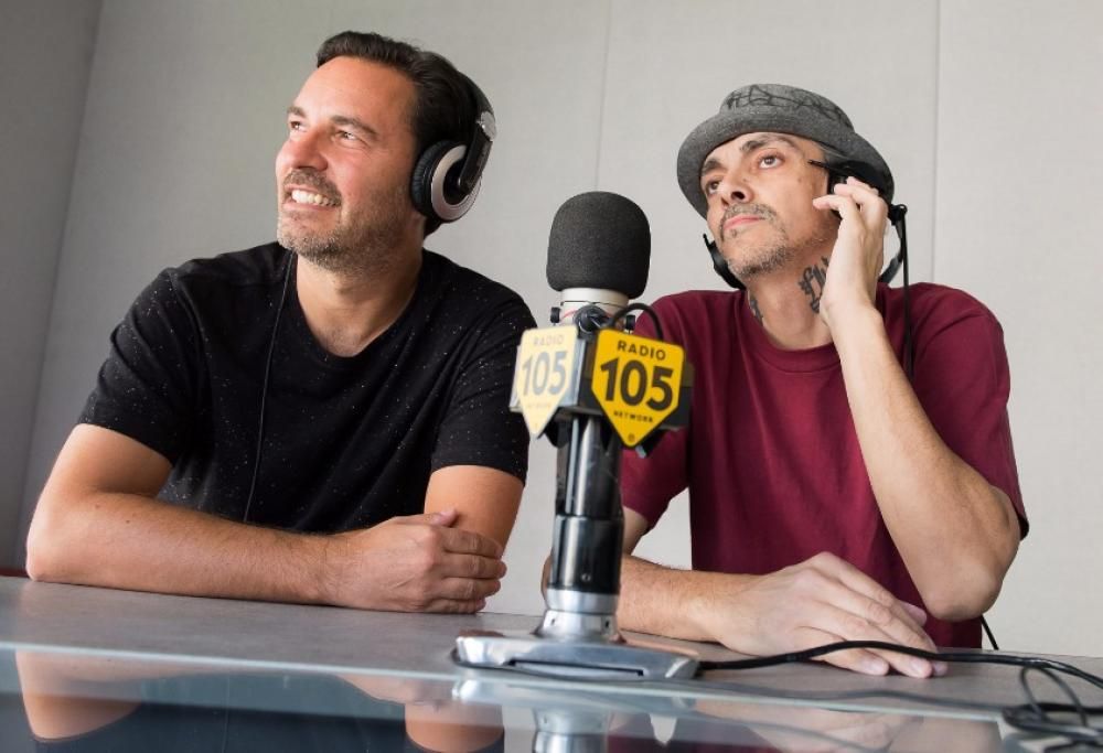 KayOne e FlyCat a 105 Mi Casa: le foto dell’intervista!