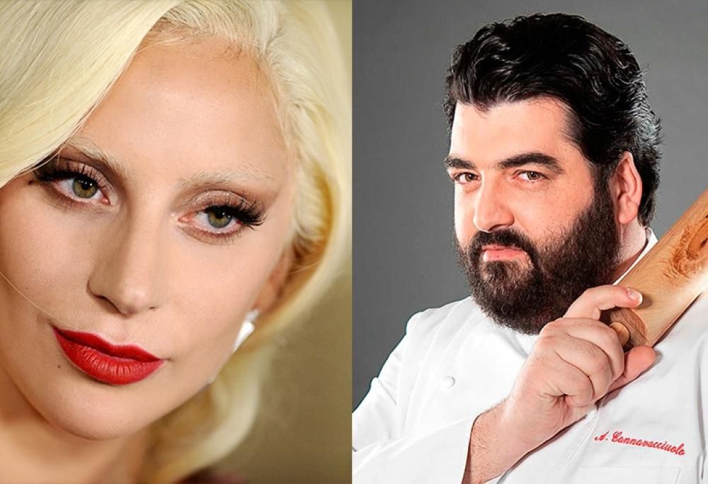 Lo chef Antonino Cannavacciuolo conquista Lady Gaga