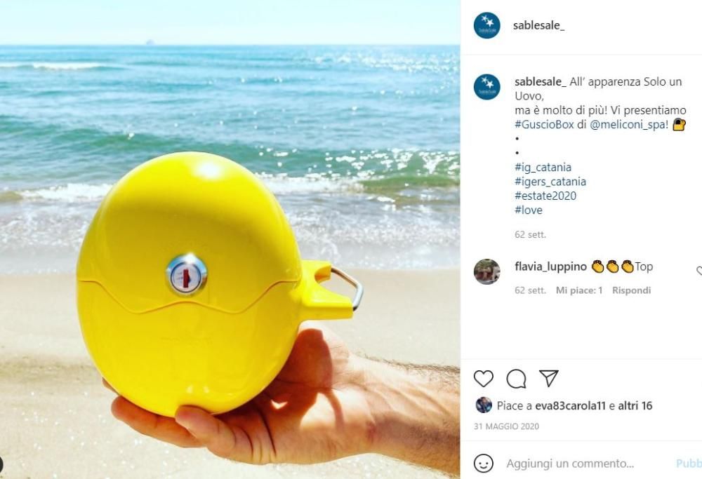 I contenitori di sicurezza da spiaggia: colorati e insospettabili