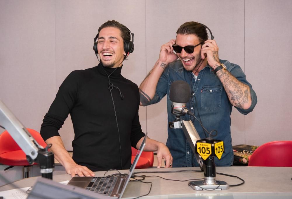 Stefano De Martino e Marcello Sacchetta a 105 Weekend, le foto