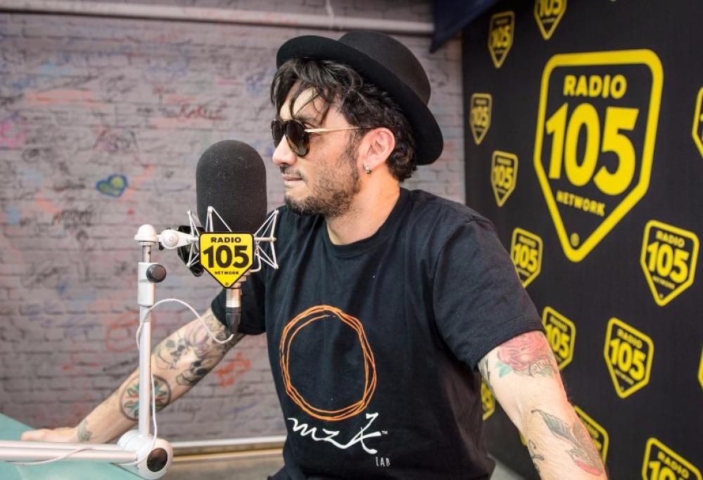 Fabrizio Moro a 105 Mi Casa, le foto