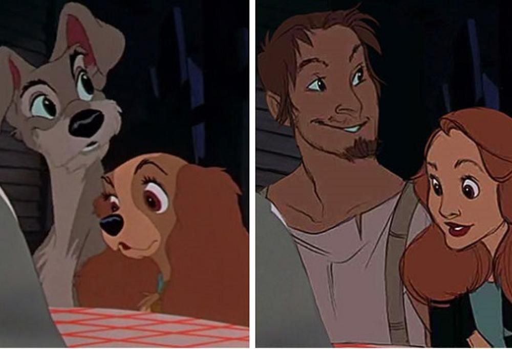 Come sarebbero i famosi animali Disney in versione umana?
