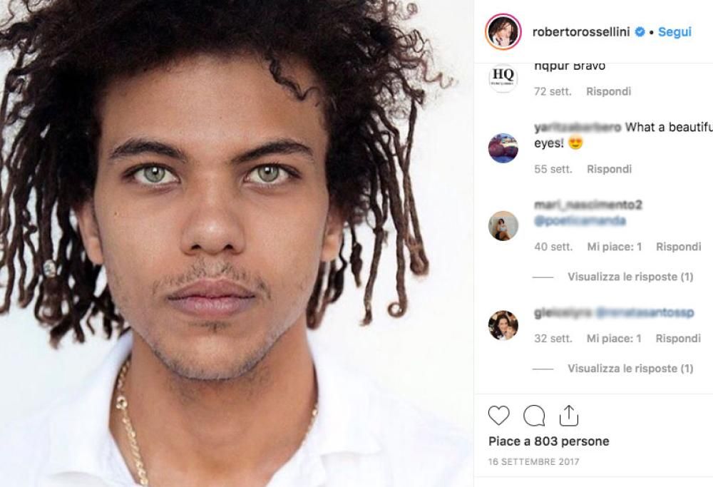 Ecco Roberto Rossellini, il bellissimo figlio di Isabella