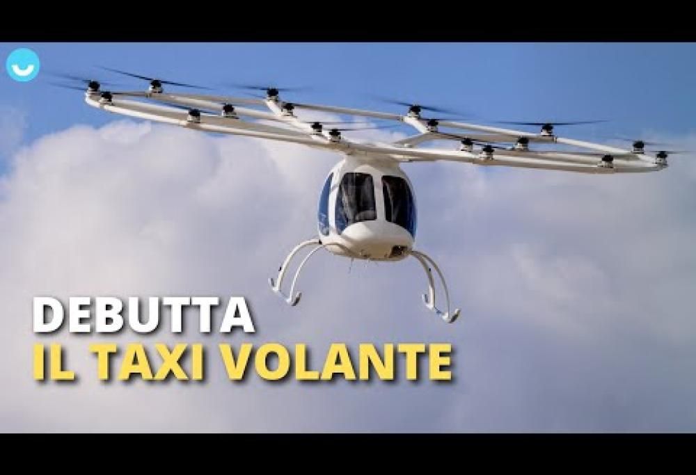 Volocopter: a Roma il primo test del taxi volante per snobbare il traffico