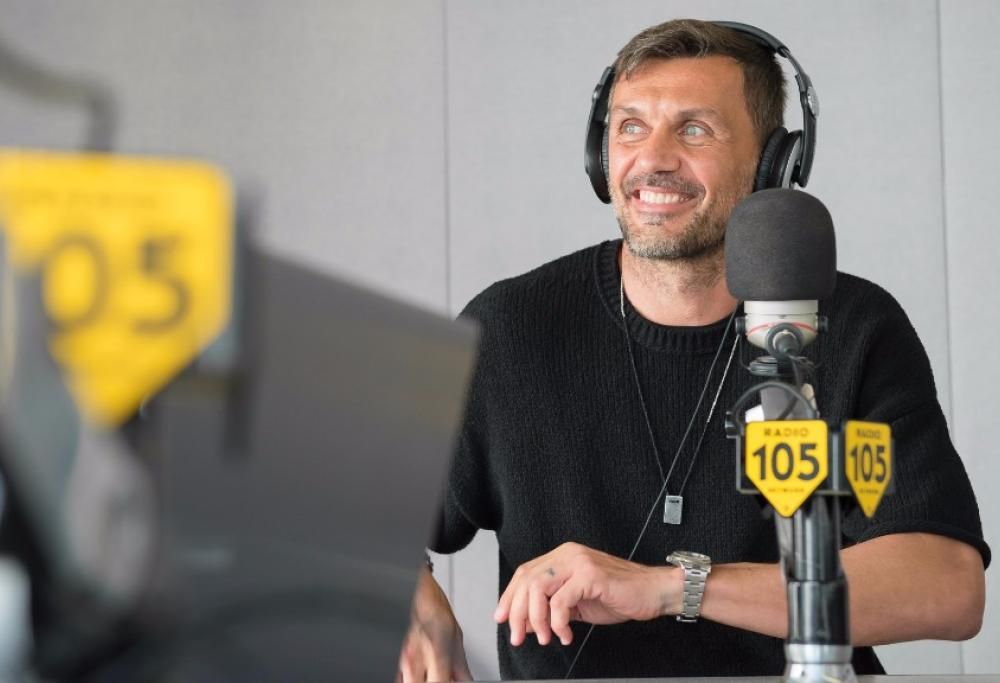 Paolo Maldini a 105 Mi Casa, le foto
